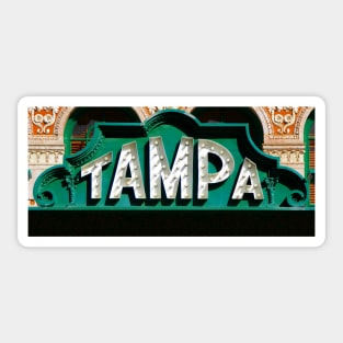 Tampa Theater sign 1926 Sticker